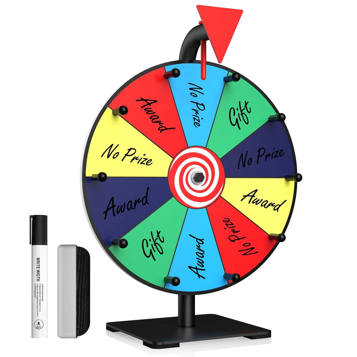 12 Inch Color Prize Spinning Wheel for Facilife