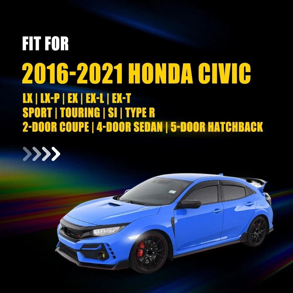 LED Sequential Turn Signal Side Marker Lights for Honda Civic (2016–2021)