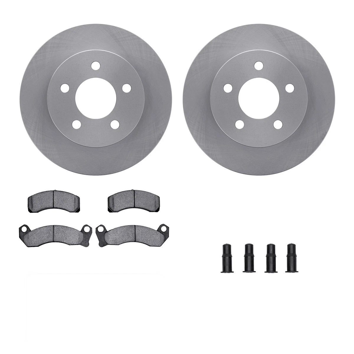 2X Brake Disc and Pad Kit for Lincoln Town Car (1991–1994) WFWH1-56016