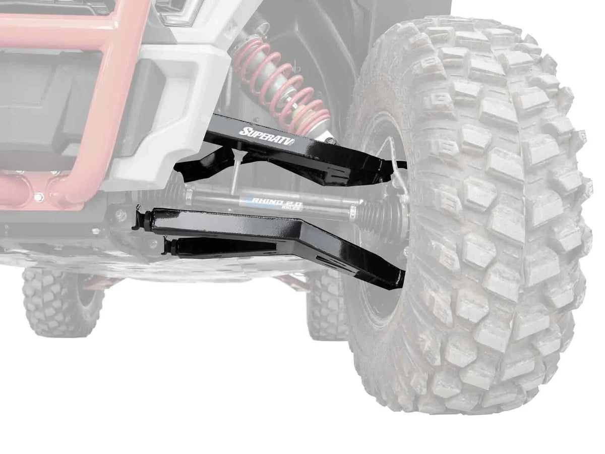 SuperATV Boxed A-Arms for Polaris RZR S 1000 / Trail S 1000 (2016–2023) - Black