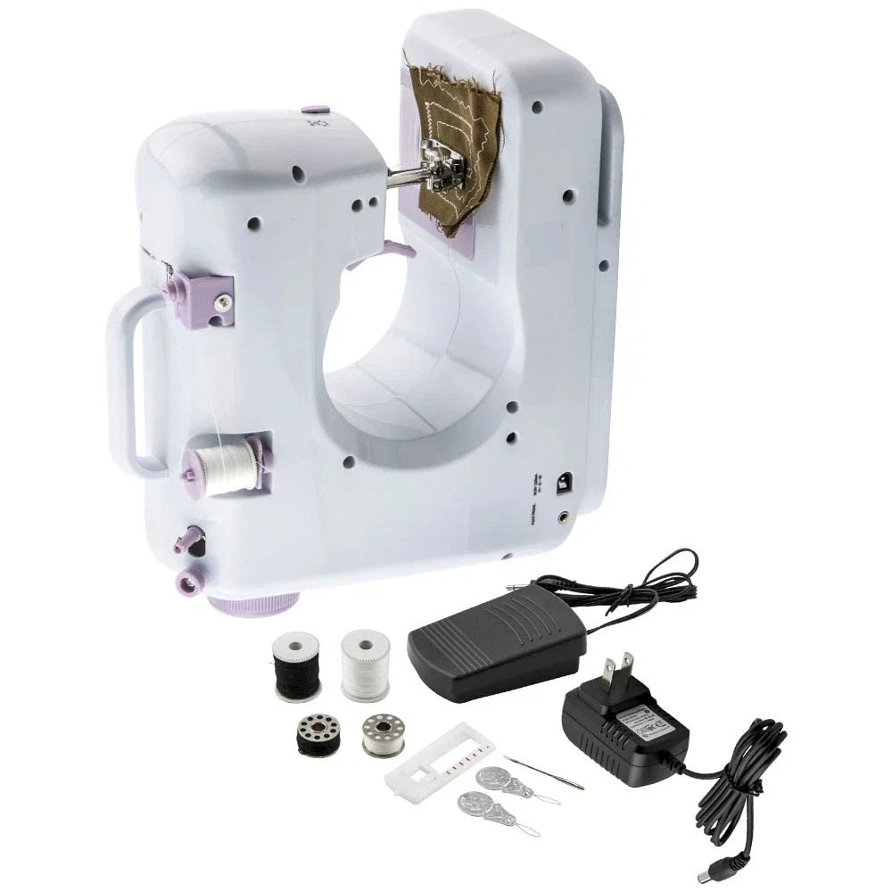 Sewing Machine with 12 Built-In Stitches for Crafting and Mending