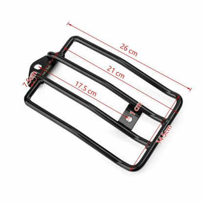 Solo Seat Luggage Rack for Sportster XL883 1200 (2004–2015) Black T9