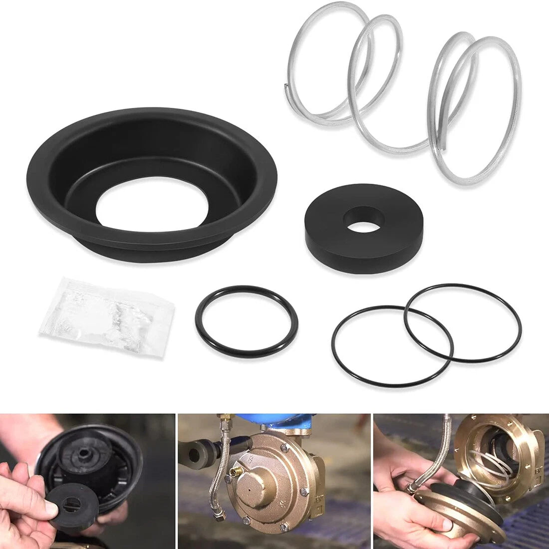Complete Relief Valve Repair Kit for ZURN Wilkins 2-1/2"-6" Models
