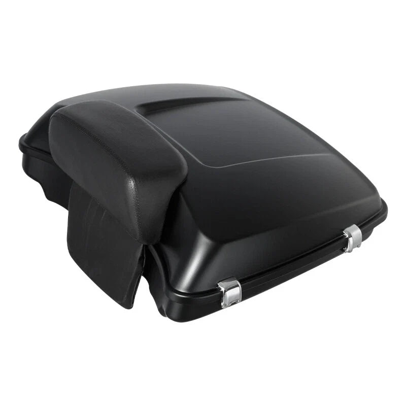 Matte Black Razor Trunk Pad Mount Rack for Harley Touring Road King (1997–2008)