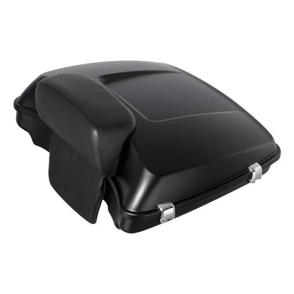 Matte Black Razor Trunk Pad Mount Rack for Harley Touring Road King (1997–2008)