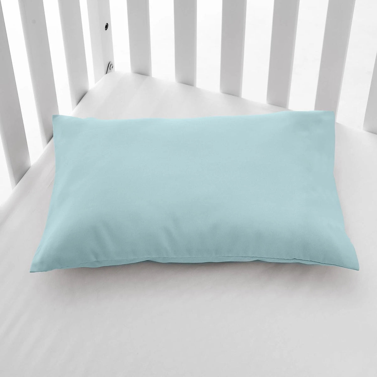 Zippered Toddler Pillowcases for Home (13x18 Inch, Blue Coral)