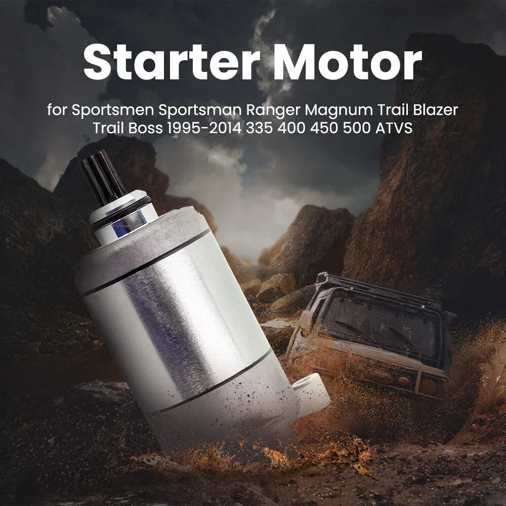 Starter & Drive for Polaris Sportsman 500 HO (2003–2006)