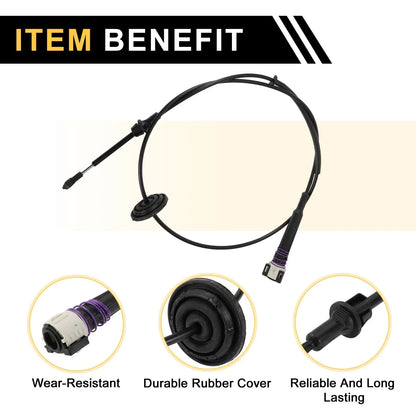 Transmission Gear Shifter Cable for Chevrolet Silverado 1500 (1999–2007)