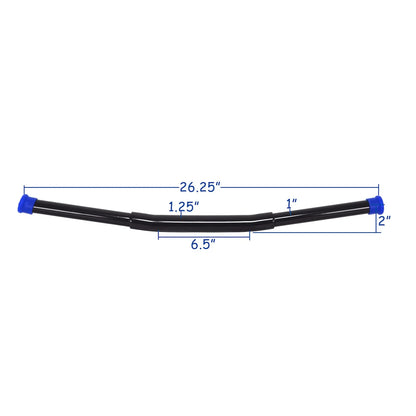 2" Rise Drag Bar Handlebar for Harley FLST FXST Sportster XL 48