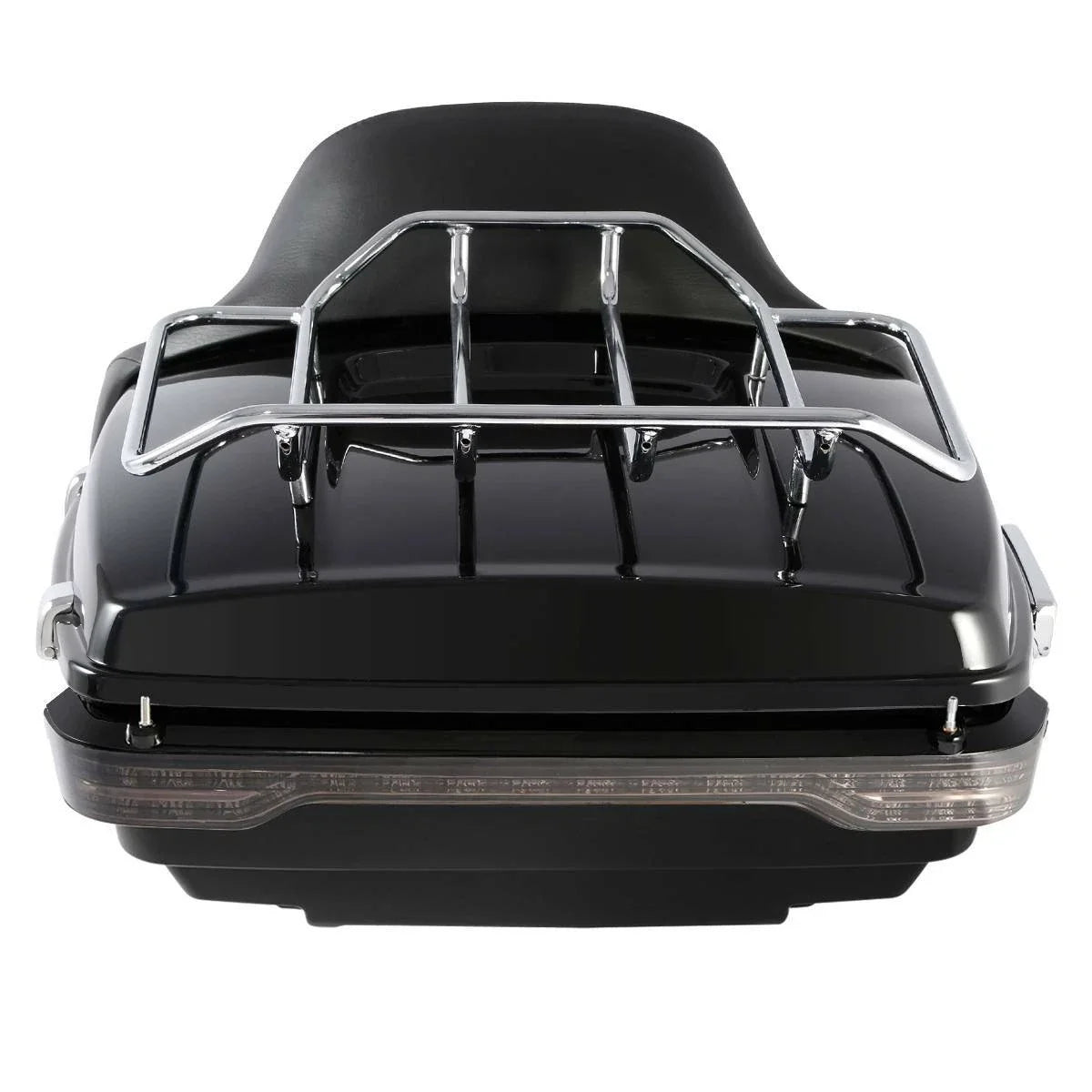 King Trunk Rack & LED Tail Light Pad for Harley Street Glide (2014–2025)