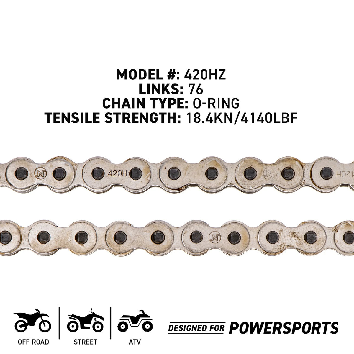 Sprocket Chain Set 14/35 Tooth for Honda ATC70 (MK1004011, 40530-181-952)