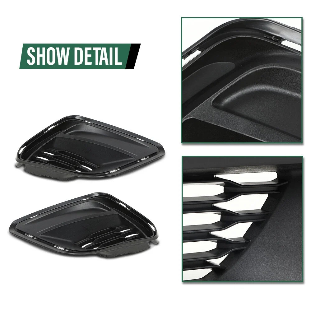 Set of 2 Front Bumper Fog Light Covers for Dodge Charger (2020–2023)