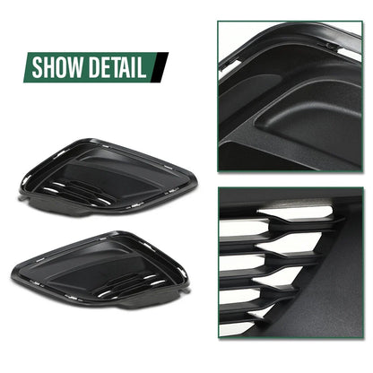 Set of 2 Front Bumper Fog Light Covers for Dodge Charger (2020–2023)