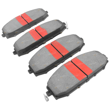 Front Disc Brake Pads Set for Nissan Patrol Y61 GU 4x4 (1997 - 2016)