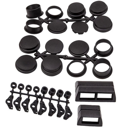 Set of 2 Power Window Regulator Kits for Universal 2 Door Cars SUVs