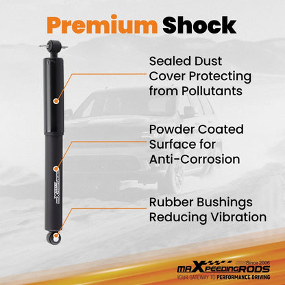 Suspension Drop Kit with Shocks for Silverado Sierra C1500 V8 (1988–1998)