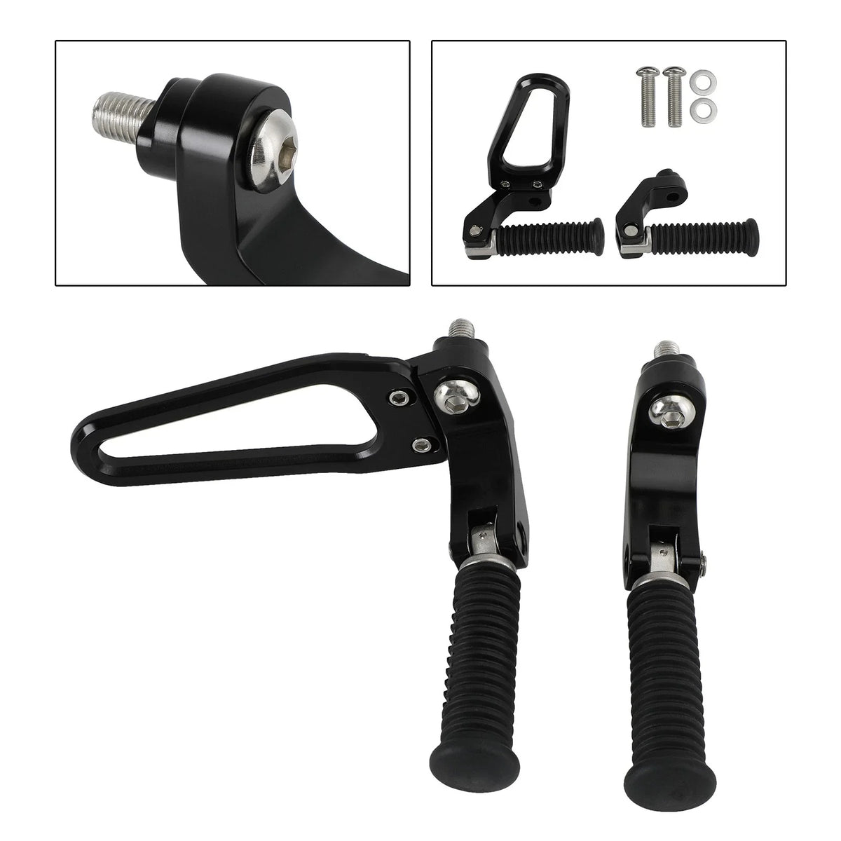 Rear Footrest Pedal Mounting Kit for BMW R18 (2020–2022)