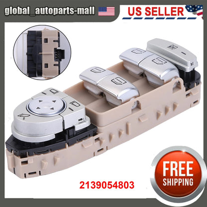 Power Window Switch for Mercedes-Benz W213 E250 E300 (2017) - 2139054803, A2139054803