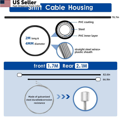 Universal Bike Brake Cable and Shift for (Universal)