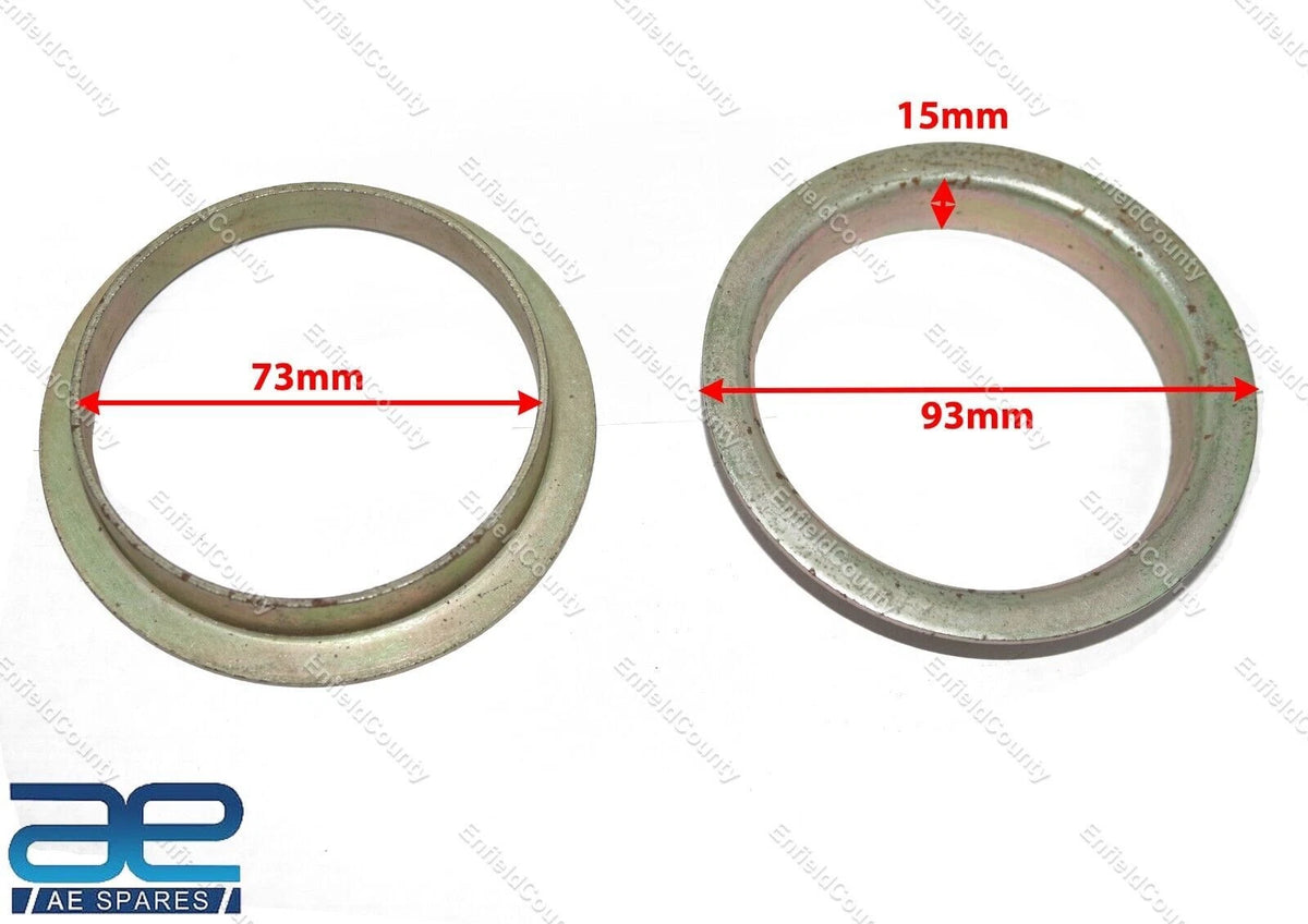 Front Axle Hub Sleeve and Seal for JCB Parts (2 Nos)
