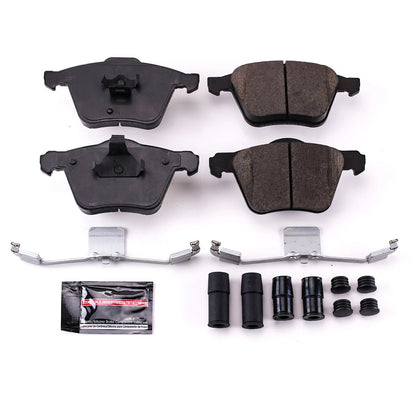 2X Z23-1003 Powerstop Brake Pad Set Front for Volvo XC90 (2003–2014)