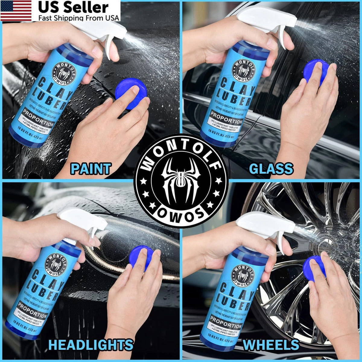 10 Pack Clay Bars for Auto Detailing