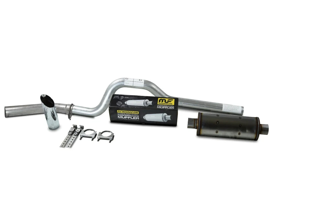 Single 3" Exhaust Kit for Chevy GMC 1500 (2015–2018) - Magnaflow XL Slash