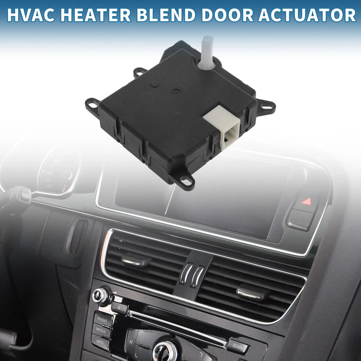 HVAC Heater Blend Door Control Actuator for Ford A9513 (1998) No.F4SZ19E616B