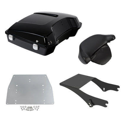 Trunk Backrest Mount Plate for Harley Touring Road King Glide (1997–2008)