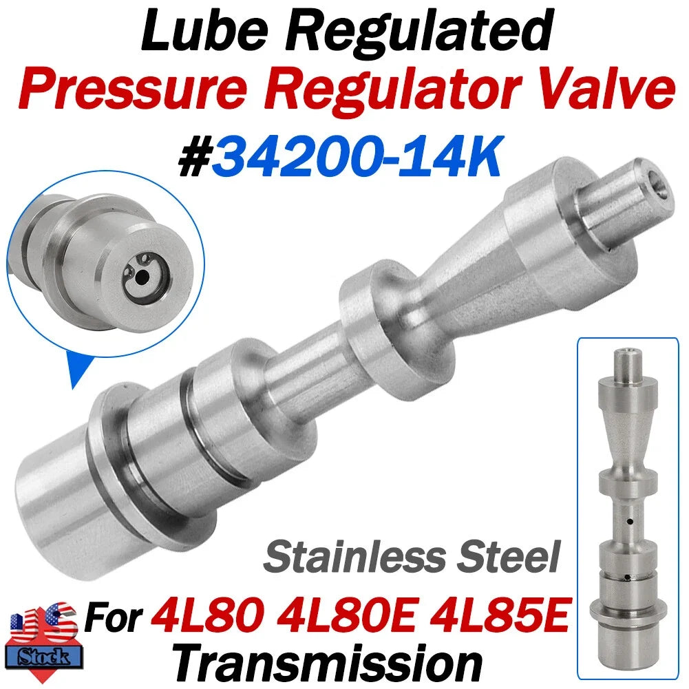 4L80 Lube Regulated Pressure Regulator Valve 34200-14K for 4L80E, 4L85E