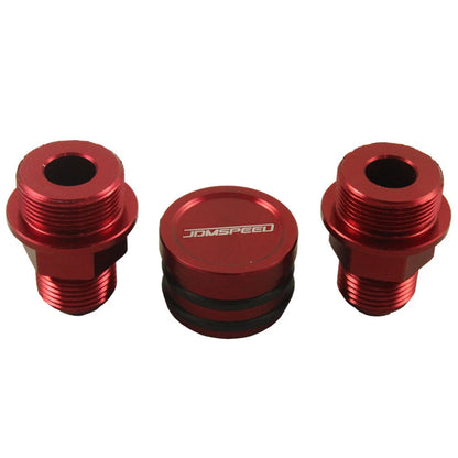 Rear Block Breather Fittings & Plug for B16 B18C (B16A B18A -10 AN)