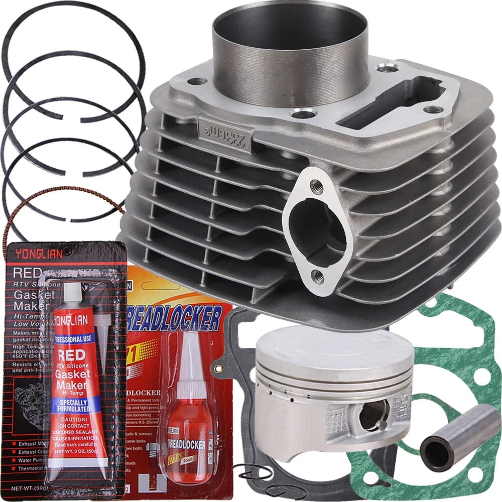 Big Bore 67mm Cylinder Piston Gasket Top End Kit for Honda CRF230F (2003–2019)