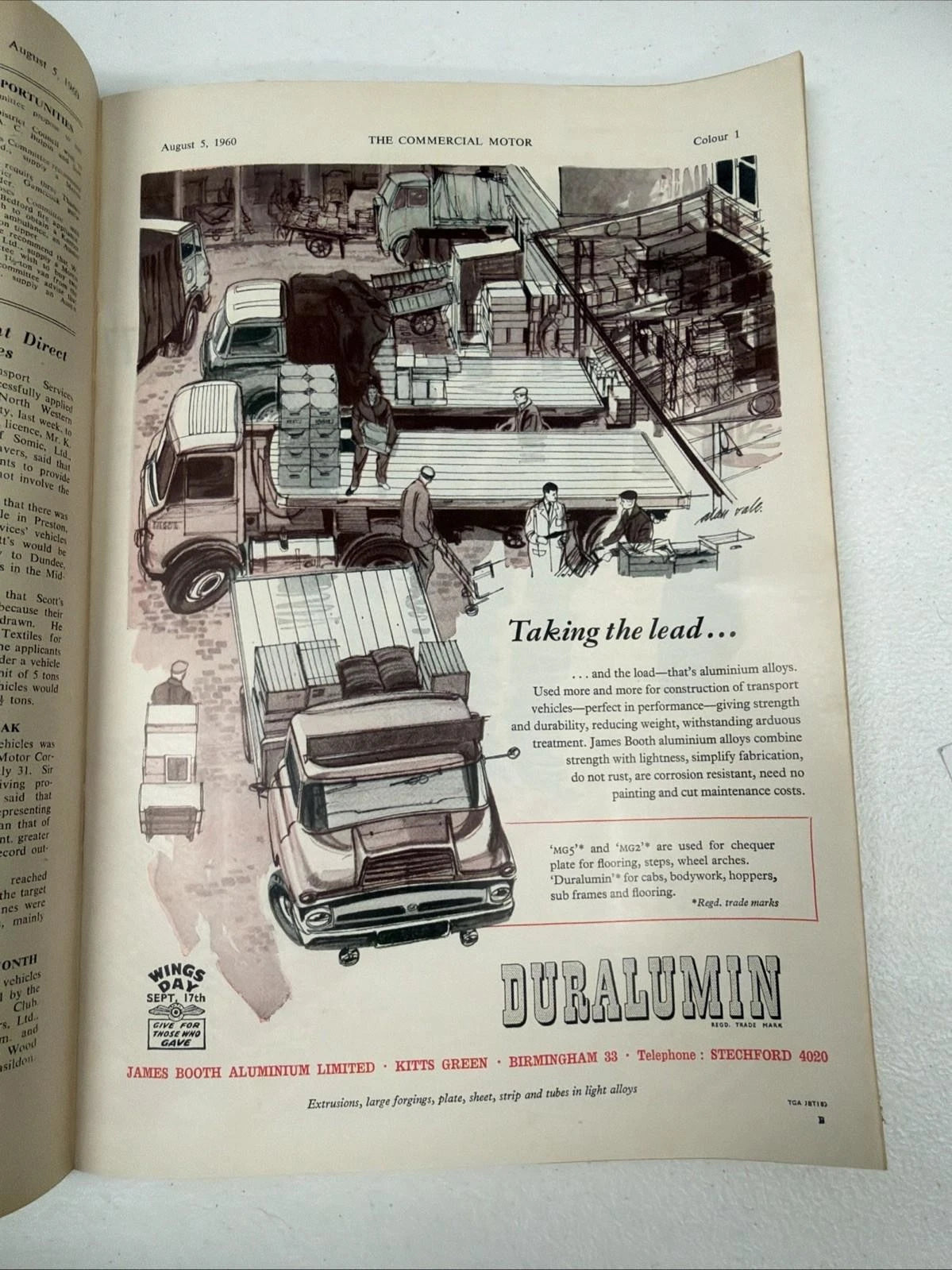 Commercial Motor Magazine for Austin Motor Company (1960)