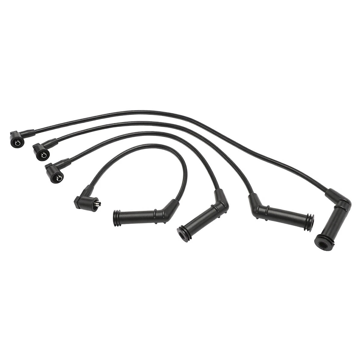 Set of 4 Spark Plug Wires for Hyundai Accent Scoupe (1993–1995) 18036533, 55800, 91940, 2750122B00