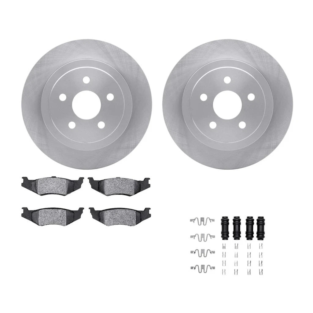 Brake Rotor Set for Dodge Stratus (1995–2006) ALX-PAU-DF-6512-39086-CLA2