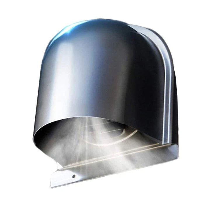 4 Inch U Shaped Metal Wall Vent for Outdoor Use