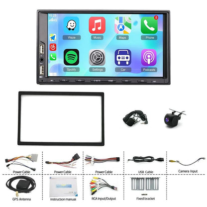 7" Android Radio for Qashqai (2006–2013) - CarPlay, Android Auto, GPS, WiFi, BT