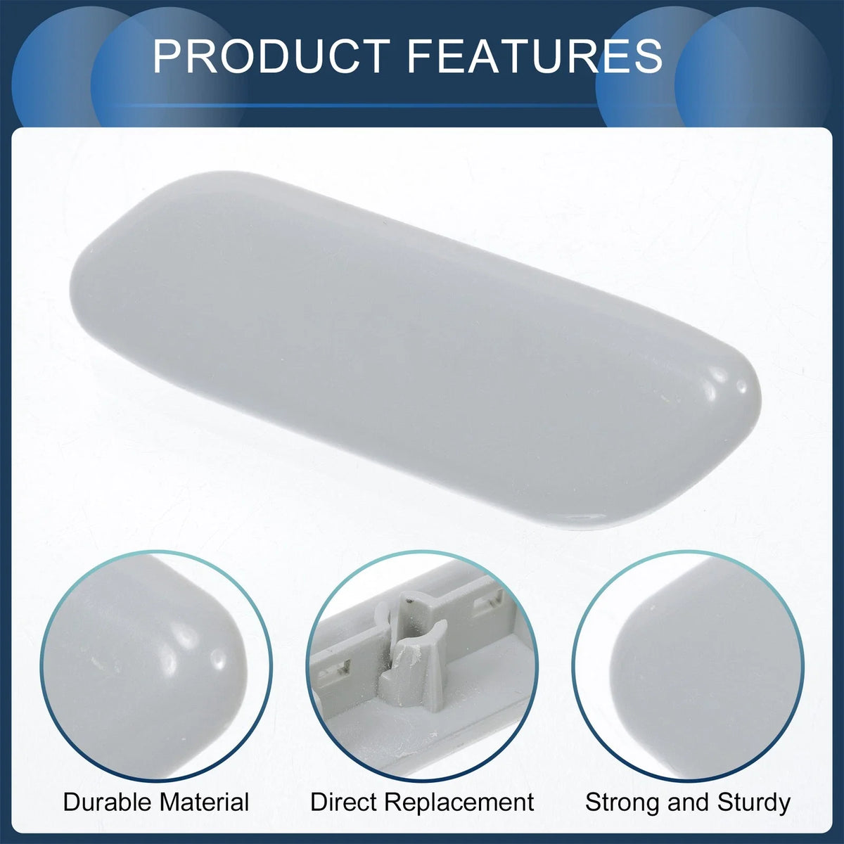 Front Left Washer Nozzle Cover Cap for Honda Accord Europe Spirior (2008–2012)