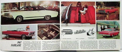 Sales Brochure for Ford Full Line (1967) - Mustang, Falcon, Fairlane, Thunderbird