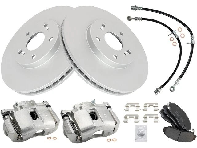 Set of 4 Brake Pads and Rotors for Acura TL (1999–2003) 16425BDBM