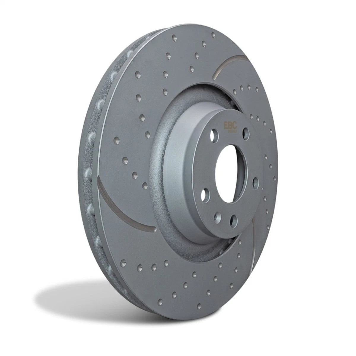 2X EBC Brake Discs GD1284 for VW Jetta Golf Audi A3 (2005–2017)