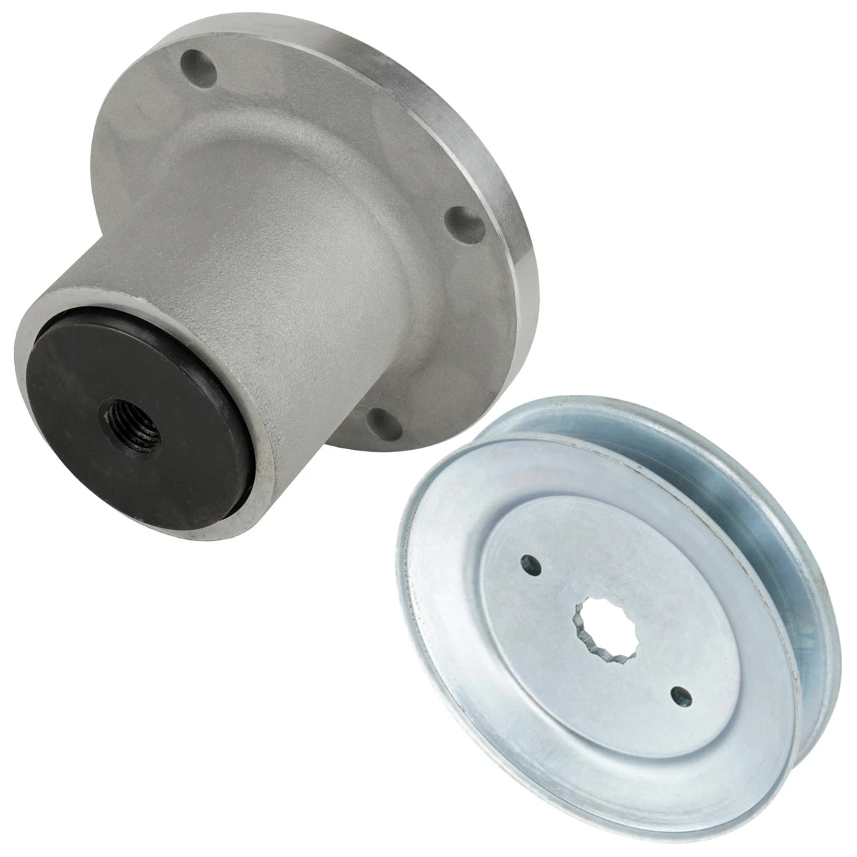 54" Deck Spindle with 5.78" OD Pulley for Hustler Fastrak FR691 (MD)