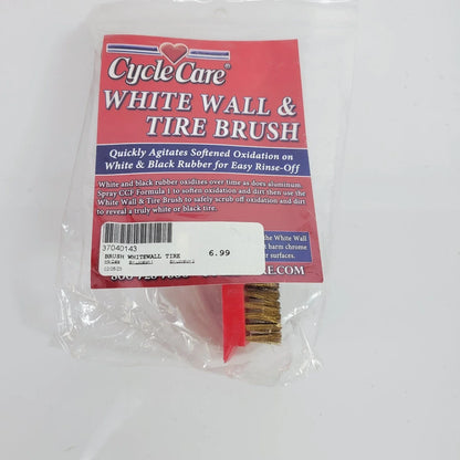 Cycle Care White Wall & Tire Brush for (37040143)