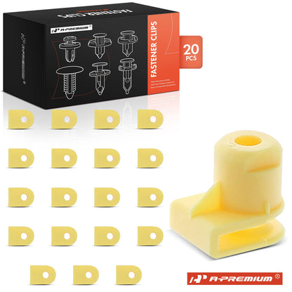 Set of 20 Nylon Headlight Grille Bumper Molding Retainers for BMW (07147212877)