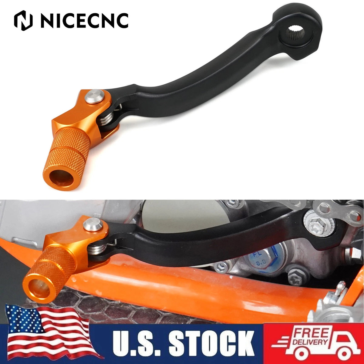 Forged Gear Shift Lever for KTM 690 Enduro R (2014–2025)
