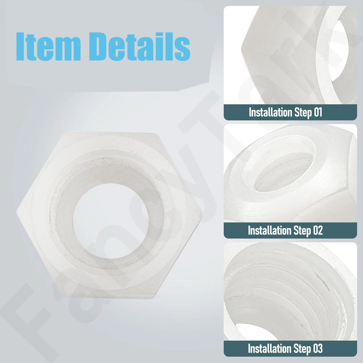 2X Union Nut for S-TIHL SG20 (No Year Range Provided)
