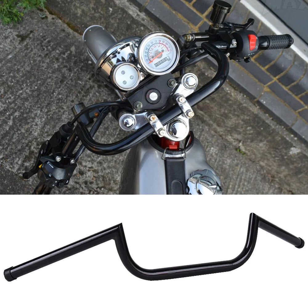 7/8" Motorcycle Drag Bar Handlebar for Kawasaki Yamaha Honda Suzuki (Universal)