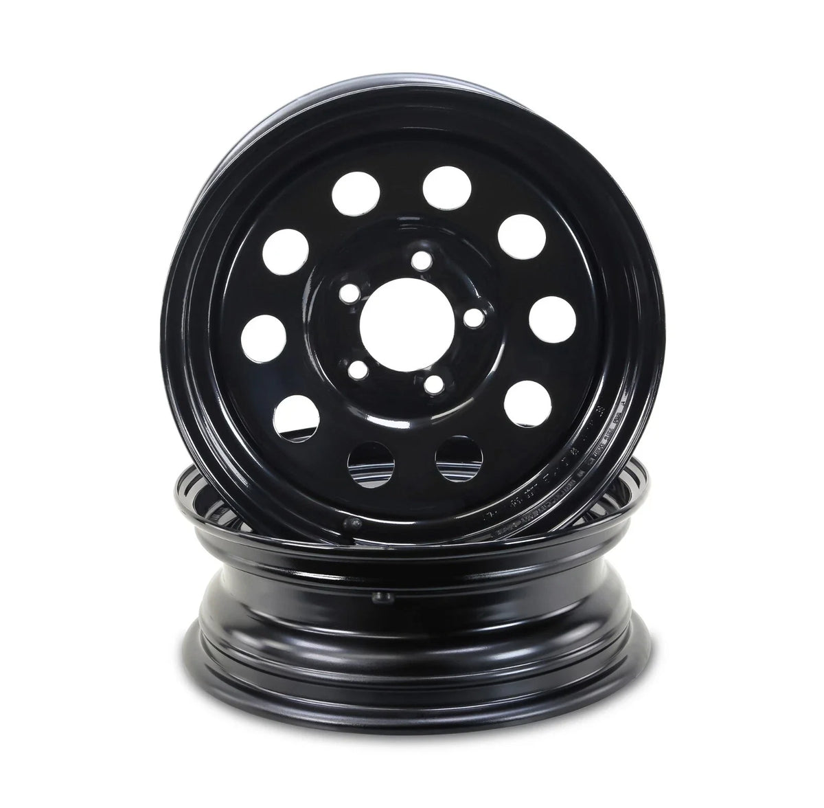 Set of 2 Trailer Wheels for Libra (15 x 5, 5 Lug, 4.5" Bolt Pattern)