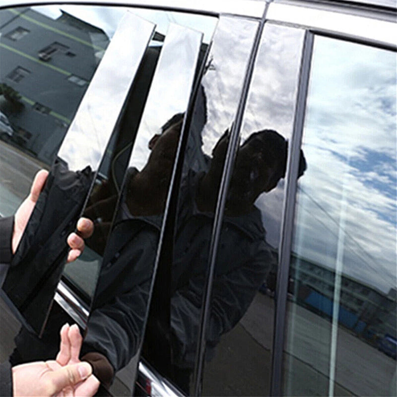 Glossy Black Pillar Post Window Cover Trim for Nissan Maxima (2016–2022)
