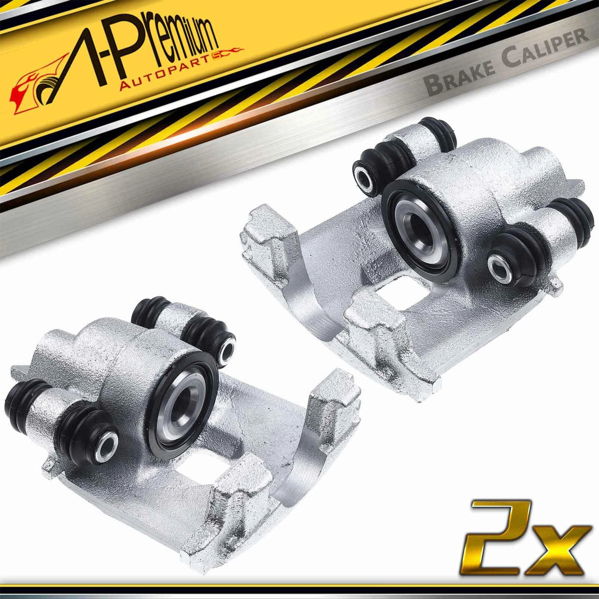 A-Premium Pair Rear Brake Calipers for Chrysler PT Cruiser (2001–2010) - 5018207AA, 5083159AA, 5018206AA, 5083158AA